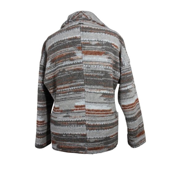 Prana women's Arria wool‎ blend Southwestern cardigan jacket S - Picture 3 of 11